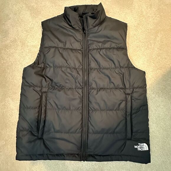 The North Face Black Insulated Quilted Vest - Picture 1 of 3